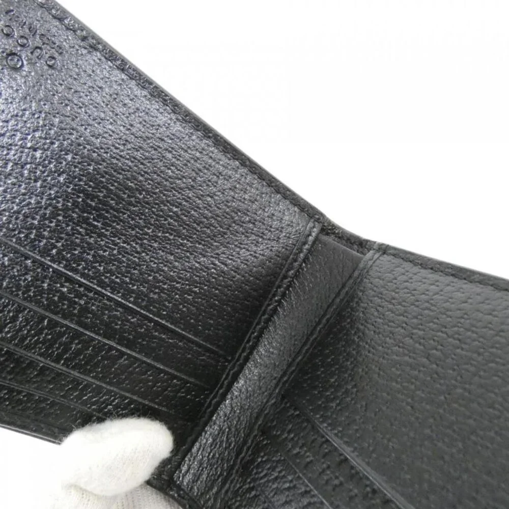 Gucci Animalier Billfold Leather Black - Picture 5 of 6